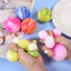 Đồ chơi bóp bóng bột cầu vồng Tpr mềm Giảm căng thẳng Fidget cho trẻ em Người lớn Tiện ích giải nén di động đầy màu sắc Tiện ích giải nén lo âu Dự tiệc Quà tặng Đồ chơi vui nhộn Đồ chơi mềm