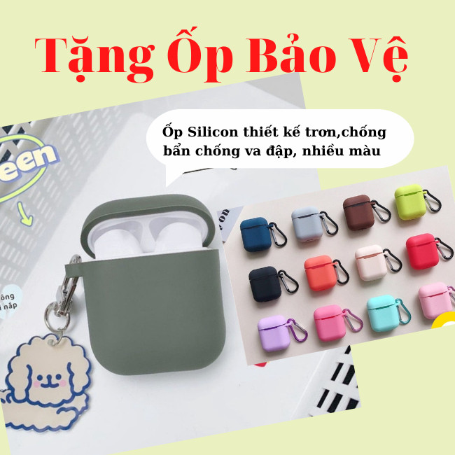 Tai Nghe Bluetooth Không Dây A.P-2 Cao Cấp Full Chức Năng Định Vị Đổi Tên Cảm Ứng Bảo Hành Đổi Mới