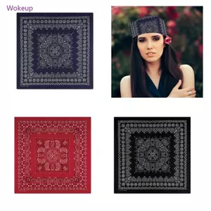 Khăn Bandana Họa Tiết Paisley Trọng Lượng Nhẹ Phong Cách Hip Hop