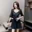 Hộp đêm Váy gợi cảm Nữ cao cấp kiểu Pháp Ôm hơn Váy chữ a cổ thấp Quần áo hộp đêm Quần áo làm việc