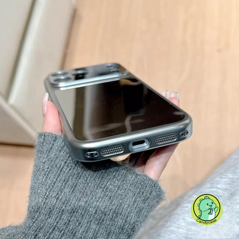 Ốp Gương Bạc Cho Xiaomi Poco X8 Pro X7 X6 Neo M8 M7 M6 Plus F8 F7 Ultra F6 Pro C75 5G 4G Vỏ Sang Trọng Vỏ Điện Thoại Mềm Phong Cách Ins Dễ Thương