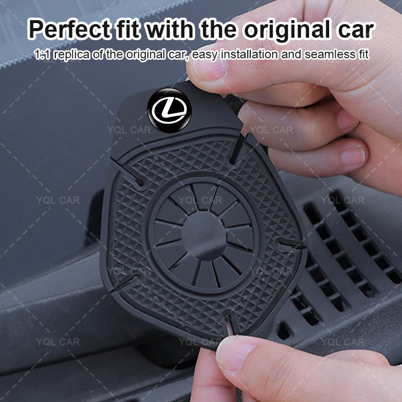 1 / 2 Chiếc Khăn Lau Xe Ô Tô Lỗ Bảo Vệ Mảnh Vỡ Lá Chống Bụi Tay Cho Xe Lexus RX300 RX450 IS200 IS250 IS300 GS300