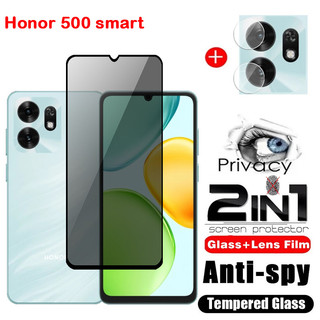 Dành Cho Honor 500 Thông Minh 5G 2026 Bảo Vệ Màn Hình Kính Cường Lực Riêng Tư full Cover Phim Bảo Vệ Điện Thoại Cho Honor500Smart 500Smart Ống Kính Máy Ảnh Thông Minh
