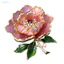 Lapel Pin Nữ Hoa Mẫu Đơn Trâm Cài Lấp Lánh Kim Cương Giả Men Huy Hiệu Ve Áo Phụ Kiện Thanh Lịch Cho Áo Khoác Túi Khăn – Quà Tặng Thời Trang Cho Thời Trang Đông Nam