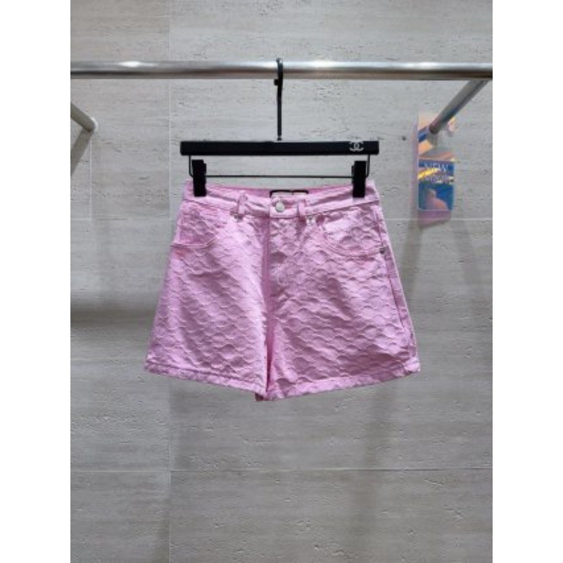 Quần short Jacquard lưng cao mới dành cho nữ