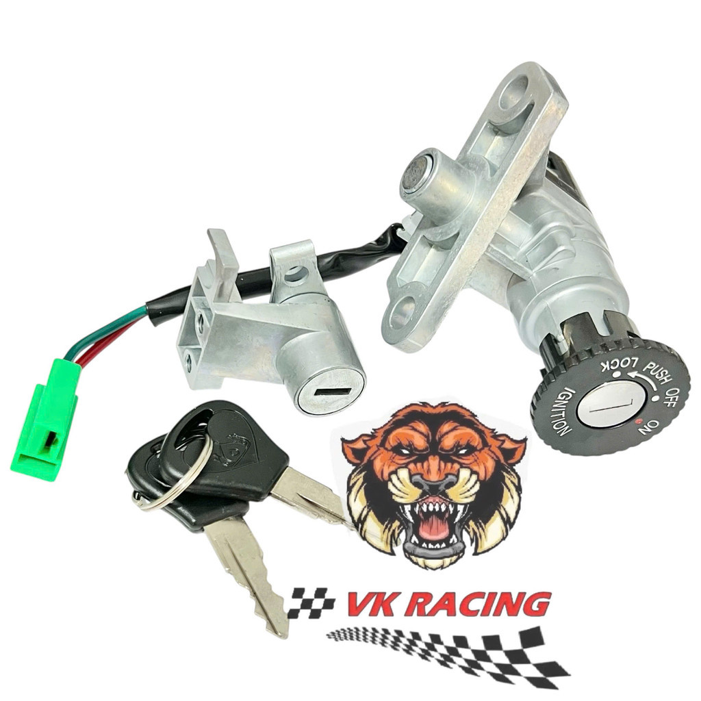 Bộ ổ khoá trước sau suzuki viva 110 vương niệm