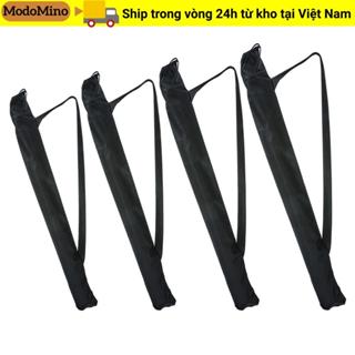 Vỏ bảo vệ chống bụi MODOMINO, Túi đựng ô màu đen có thể gập lại, Túi đựng cần câu có dây đeo vai Giá đỡ ngoài trời