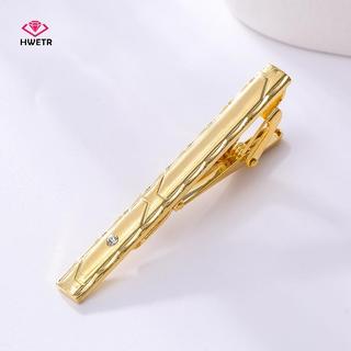 Kẹp cà vạt lưới màu vàng kim loại mới - Phụ kiện hoàn hảo cho đám cưới và sự kiện của nam giới
