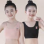 8-16 Tuổi Bé Gái Cotton Nguyên Chất Phát Triển Áo Vest Nhỏ Quần Lót Trẻ Em Trung Học Sinh Trung Lớn Trẻ Em Hai Lớp Không Vòng Thép Ống