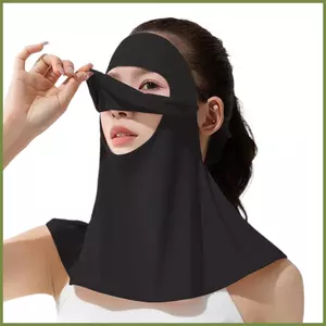 Tấm che mặt chống tia cực tím, có thể điều chỉnh, dây đeo tai thoáng khí và dễ giặt sạch