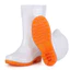 Auste Tread Mưa Giữa Ống Giày Đi Mưa Nam 606 Trắng Giữa Thực Phẩm Vệ Sinh Giày Đi Mưa Bảo Vệ Lao Động Giày Chống Thấm Nước Nhà Sản Xuất Giày Cao Su HKR1