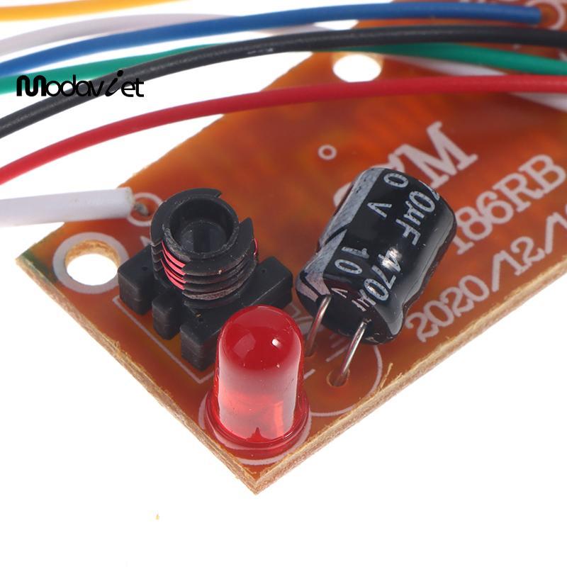 [modavietnamshop] 4CH RC Điều khiển từ xa Bộ thu phát PCB mạch 27 MHz Hệ thống vô tuyến cho xe RC Đẹp