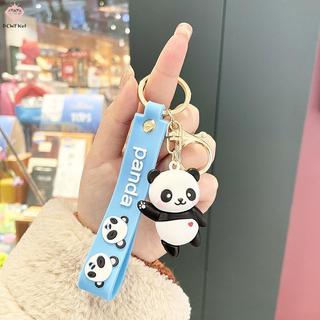 Móc Khóa Hoạt Hình Gấu Trúc Dễ Thương Kawaii - Mặt Dây Chuyền Động Vật Cho Bé