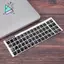 Chữ Trắng Tiếng Ả Rập Miếng Dán Bàn Phím Tiếng Anh Decal Đen Cho Laptop PC