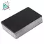 100 Chiếc Đen Hợp Kim Nhôm Thẻ Khắc Kim Loại Kinh Doanh Thăm Kinh Doanh Danh thiếp Trống Độ Dày 0,2mm