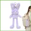 Thỏ Sang Trọng Búp Bê Mềm Móc Khóa Trang Trí Nhồi Bông Thỏ Sang Trọng Đồ Chơi Cho Ba Lô Trang Trí Túi Xách Tote Valentine wipqsvn