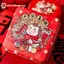 Ge Tết Nguyên Đán Tinplate Kẹo Thiếc Hộp Kim Loại Hoạt Hình Năm Ngựa Gấu Trúc In Kẹo Bánh Quy Trà Bảo Quản Hộp Quà Tặng n