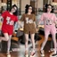 Bộ Quần Áo Hè size đại cồ cho bé gái 10-18 tuổi. Set Bộ hè áo cộc quần đùi size đại cồ cho bé gái lớn 40-65kg