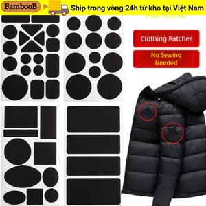 Miếng vải may truyền nhiệt DIY, nhãn dán huy hiệu tự dính, chống thấm nước, giặt được, đính trang phục