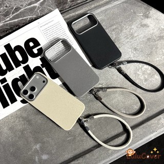 Ốp Da PU Màu Trơn Ins Style Có Dây Buộc Tay Cho OPPO A6 A5X A5 A5i Pro A80 A60 A40 A40M A3 Pro A3X A79 5G 4G Business Cover Vỏ Siêu Mỏng Mềm Sang Trọng Nhiều Màu Sắc Sang Trọng