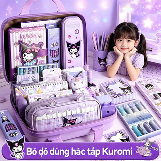 Bộ đồ dùng học tập hoạt hình đáng yêu Set văn phòng phẩm đáng yêu làm quà sinh nhật cho học sinh