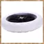 2 chiếc Hot Wheel Design xe đẩy hành lý du lịch cartwheels 15.8 x 3.4 cm - Đen trắng