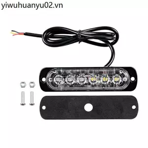 Đèn Led Xe Máy Siêu Mỏng Cảnh Báo Xe Tải Bên Nhấp Nháy Đuôi Đèn 12-24v Sửa Đổi Chạy Ban Ngày Nhấp Nháy Đèn Phanh