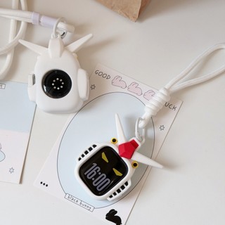 Ốp điện thoại mềm bảo vệ silicon Anime Gundam Thích hợp cho iwatch S11 10 9 8 7 ULTRA 6 5 4 SE 3 2 1 Size 38mm 40mm41mm42mm44mm45mm46mm49mm