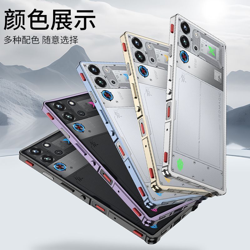 Ốp Lưng Cho ZTE Nubia Red Magic 9 10 11 Pro / RedMagic 9 10 11 Pro Plus Hợp Kim Nhôm Khung Kim Loại Ốp Lưng