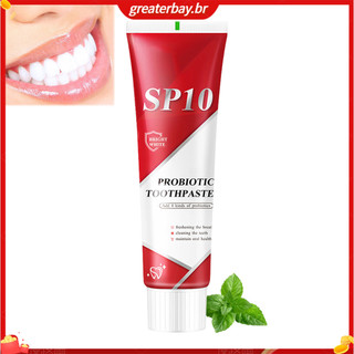 Kem đánh răng làm trắng da cho người lớn 100g Kem đánh răng Probiotic để làm sáng nụ cười làm sạch sâu sắc Làm trắng da và loại bỏ hơi thở hôi cho nam và nữ Bộ 1 / 2 / 3 chiếc