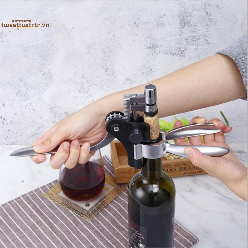 TRTR Dụng Cụ Mở Rượu Hợp Kim Kẽm Dụng Cụ Mở Chai Rượu Vang Sáng Tạo -Hình Dụng Cụ Mở Chai Rượu Cho Gia Đình Người Bạn Quà Tặng VN