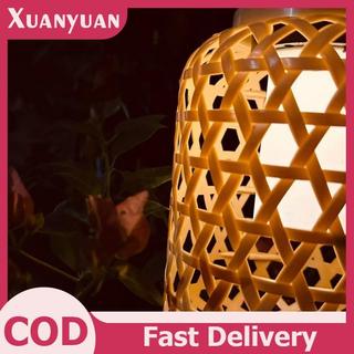 XUAN Nhựa Mây Đèn Lồng Năng Lượng Mặt Trời Ngoài Trời Bóng Đèn Năng Lượng Mặt Trời Đèn Chống Nước Đèn Lồng Trang Trí Sân Vườn VN
