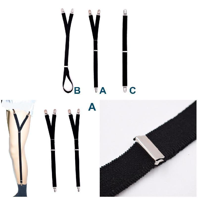 Hình chữ Y có thể điều chỉnh, đồng phục áo sơ mi với kẹp chống trượt giữ áo tuck suốt ngày