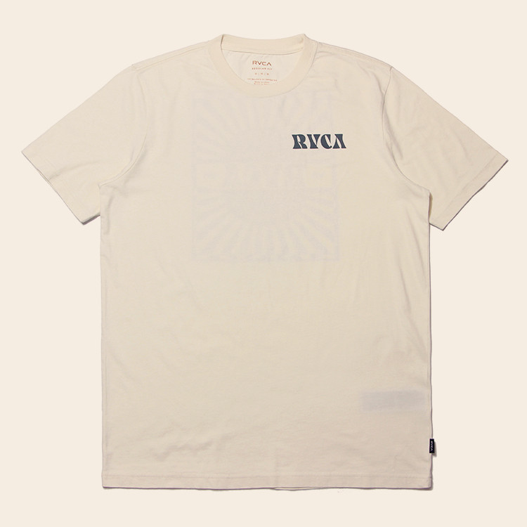 RVCA Thương Hiệu Hợp Thời Trang Nam Cổ Tròn Mềm Mại Tay Ngắn 100% Cotton Cao Cấp 626