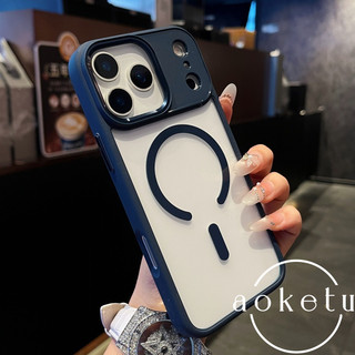 Ống kính kim loại tiên tiến iP17 Promax Tất cả các gói Chống rơi iPhone17 Pro Thích hợp cho Vỏ điện thoại Apple 17 Từ tính 17Air Trong suốt Tất cả các gói Vỏ cứng