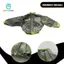 Gamchiano 1 / 6 Áo khoác nhỏ thu nhỏ, Phụ kiện áo khoác Thời trang Retro Cosplay Nhân vật hành động Áo khoác ngoài Mini dài tay