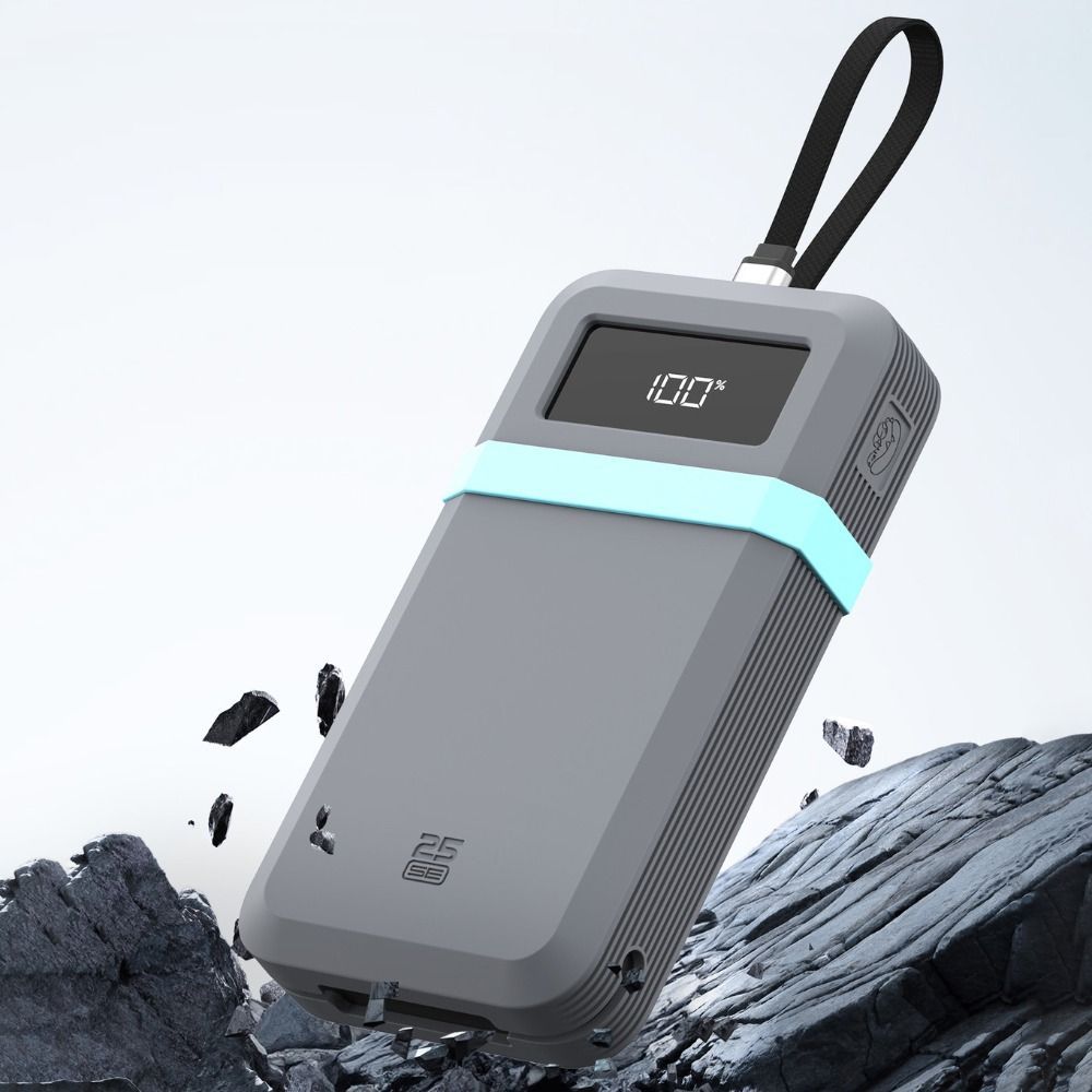 Silicone SIMPLEAID, Bảo vệ màu trơn mềm, Mang theo chống sốc di động chất lượng cao cho Du lịch Cuktech 25 SE Power Bank 25000mAh