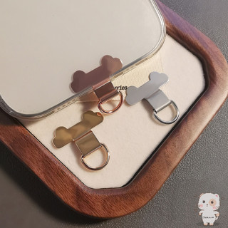 【Chamvn】Clip Dây đeo điện thoại điện thoại bằng thép không gỉ siêu mỏng Clip điện thoại Lanyard Pad điện thoại