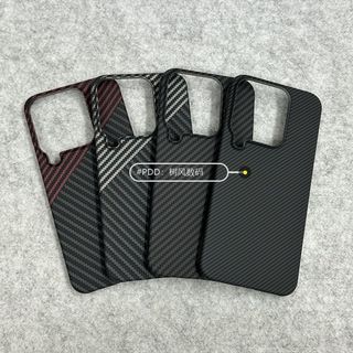 Ốp Điện Thoại IQOO 15Ultra iqoo15 13 12 Kết Cấu Sợi Carbon Không Bao Gồm Tất Cả Vỏ Cứng Chống Sốc