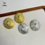Nhẫn và Bông Tai Kim Loại Phong Cách Baroque Cổ Điển Hình Bầu Dục - Phụ Kiện Thời Trang Cho Nữ