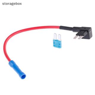 [Hộp lưu trữ] 1 Cái / 2 Cái / 5 Cái micro2 Cầu chì vòi THÊM-A-CIRCUIT de ATR Giá đỡ cầu chì mini Cầu chì 15A Đẹp