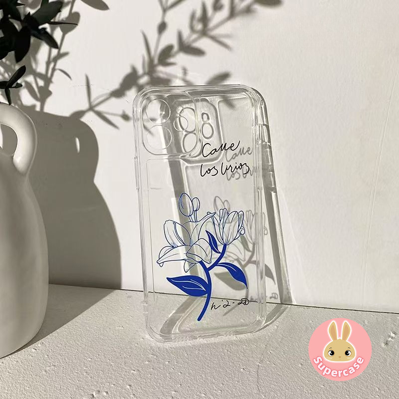 Ốp Điện Thoại Hoa Mùa Xuân Dễ Thương Cho Honor 500 400 200 Pro Lite Smart 300 Ultra 100 90 70 60 Pro Lite Smart 80 GT SE 9i 8S 5G Vỏ Hoạt Hình Đường Xanh Trong Suốt Bìa Mềm