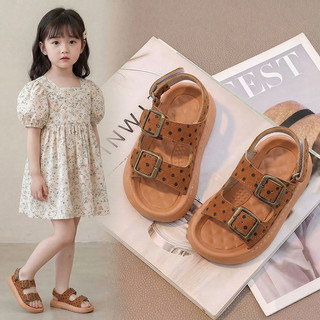 Giày Sandal Bé Gái Mùa Hè 2026 Phong Cách Mới Nhỏ Vừa Lớn Trẻ Em Công Chúa Dễ Thương Phù Hợp Với Thể Thao Thường Ngày Bé Gái Dép Đi Biển