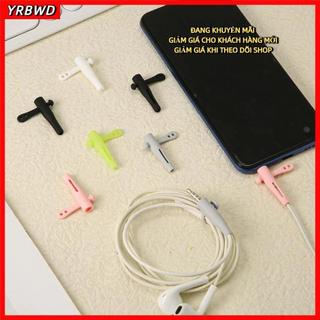 YRBWD 2 chiếc 3.5 Bảo vệ dây tai nghe, Phụ kiện silicon Bảo vệ dây tai nghe có dây, Vỏ silicon chống mài mòn đa chức năng đa năng