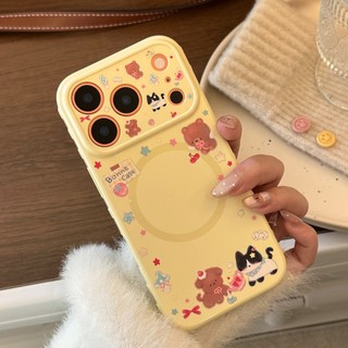 [Sheren] Ốp Điện Thoại Mèo Thích Hợp Cho i17 16 15 14 13 12 11 pro max Vỏ Bảo Vệ Chống Sốc