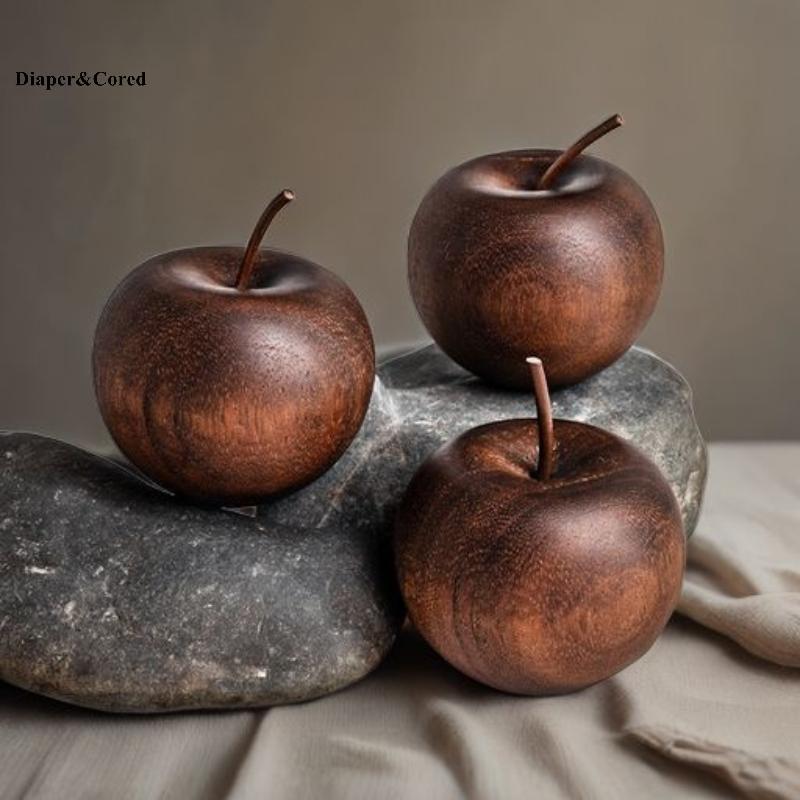 DIAPER & CORED 1 / 2 / 3 / 4 Cái Phòng Khách Hương Liệu Nội Thất Mở Rộng Hương Thơm Lâu Dài Quà Tặng Giáng Sinh Máy Khuếch Tán Hương Thơm Bằng Gỗ Tự Nhiên YTH