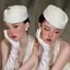 Mũ Nồi Cổ Điển Phong Cách Tiếp Viên Hàng Không - Bla Flat Top Hat