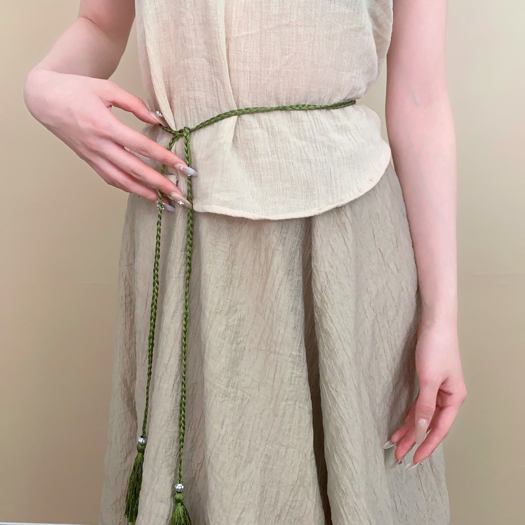 Thắt Lưng Bo Hemian Phong Cách Dân Tộc Tassel, Phù Hợp với Mọi Outfit