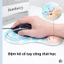 Lót chuột máy tính có đệm đỡ cổ tay đỡ tay chống mỏi tay nhiều hình picachu doaremon