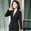Áo Blazer Nữ Size S-3XL Tay Dài Màu Đen, Phù Hợp Công Sở Mùa Thu